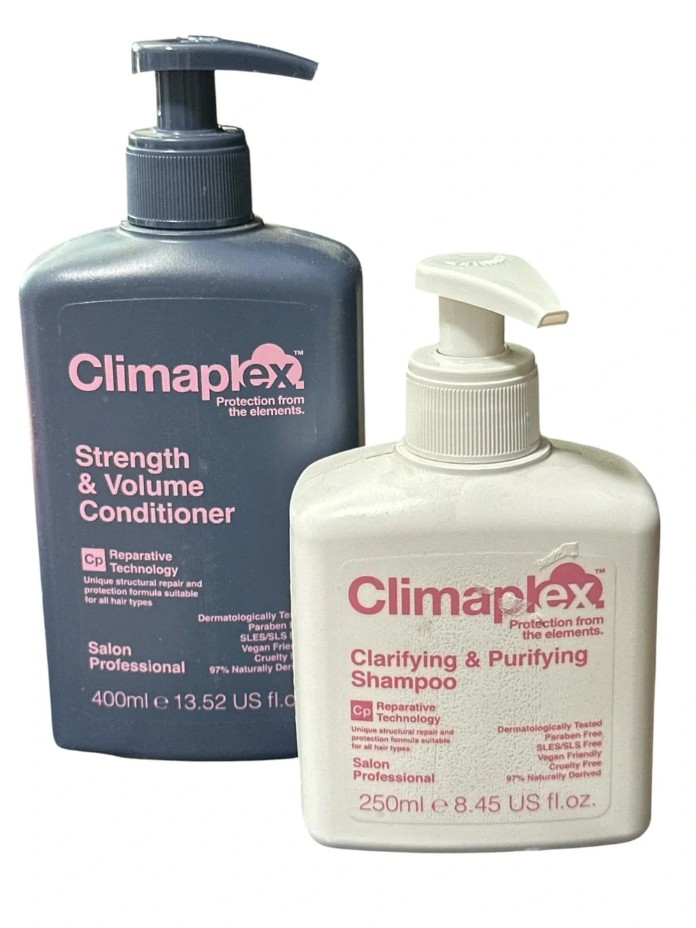 Strength‎ and Volume Conditioner and Clarifying Shampoo Bundle